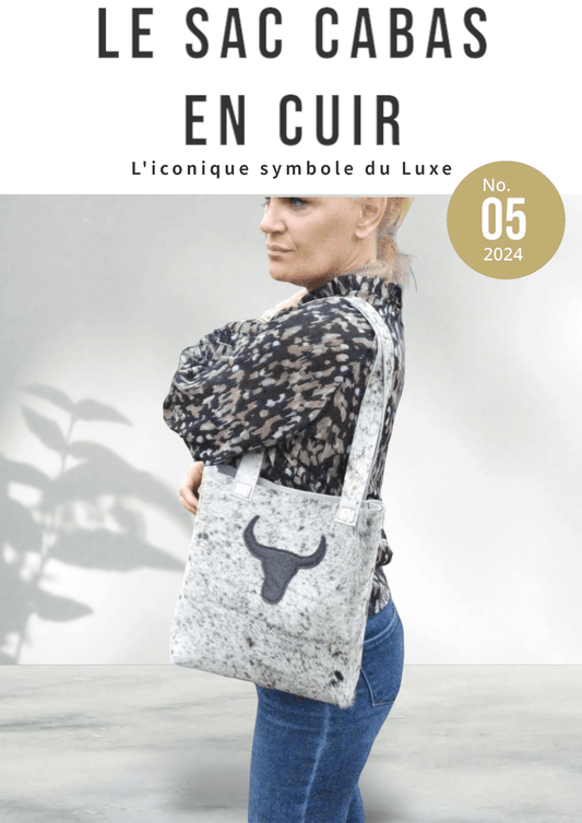 sac cabas luxe femme en cuir