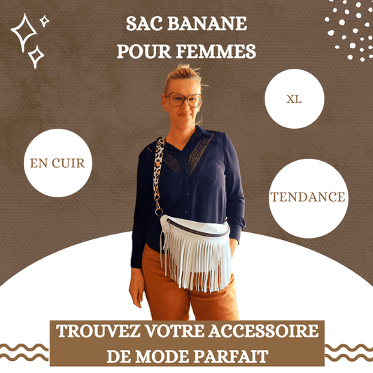 sac banane femme en cuir