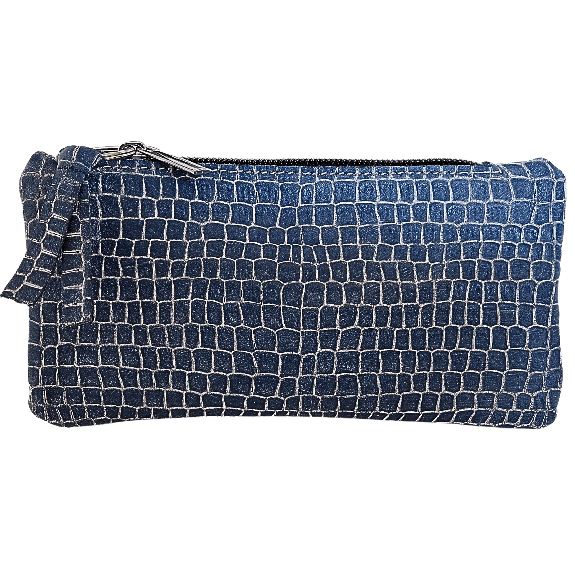 Porte monnaie Femme BLEU Serpent Lara - Vavounette&Co