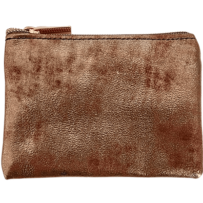 Porte monnaie Femme MARRON Doré Lisa - Vavounette&Co