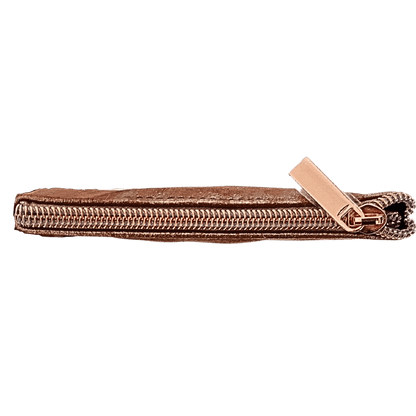 Porte monnaie Femme MARRON Doré Lisa - Vavounette&Co