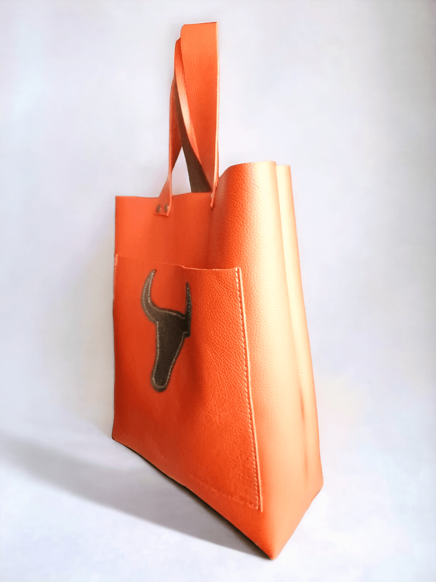 Sac Cabas Femme en cuir ROUGE Bill - Vavounette&Co