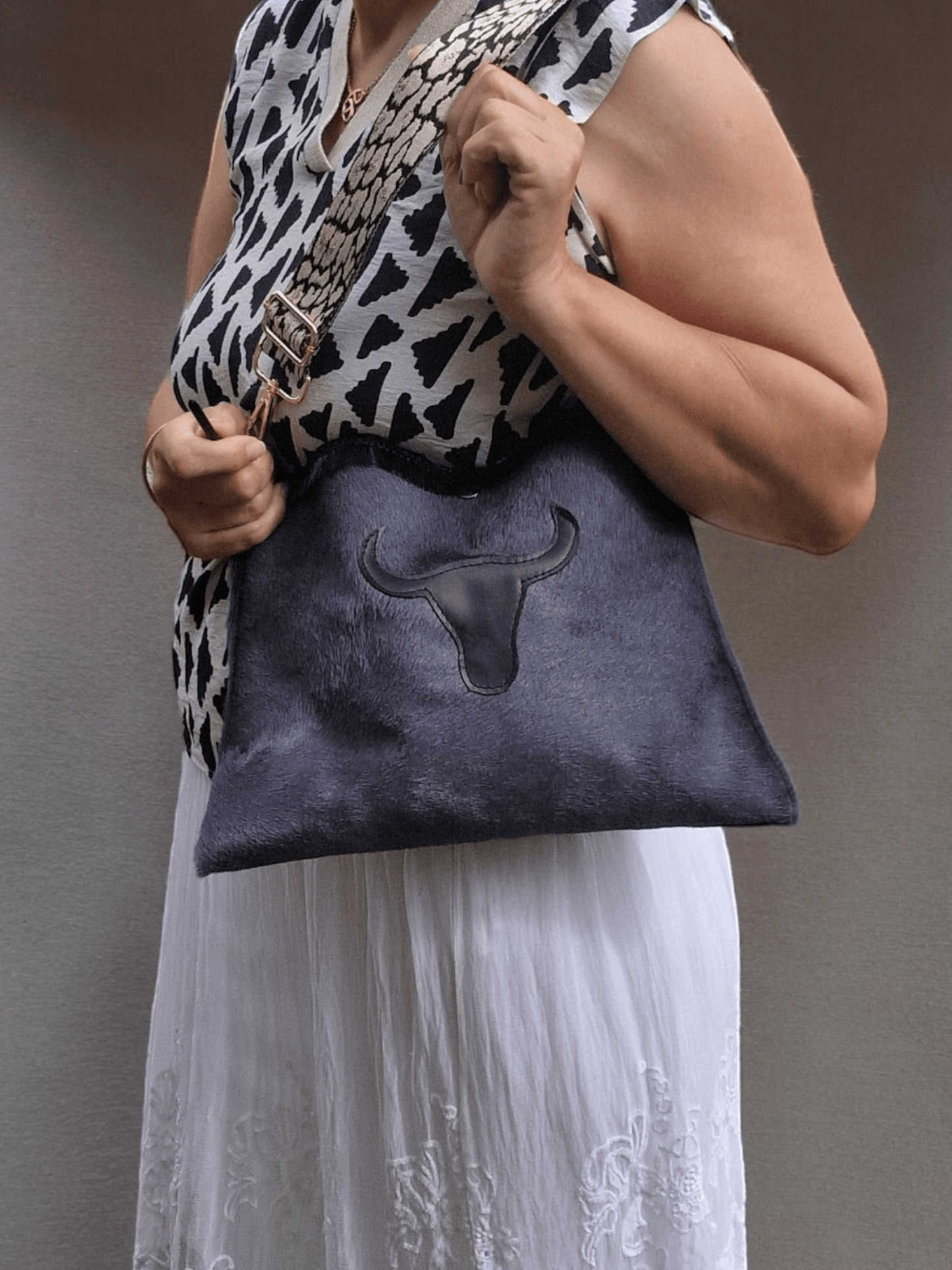 Sac GRIS Femme Toro - Vavounette&Co