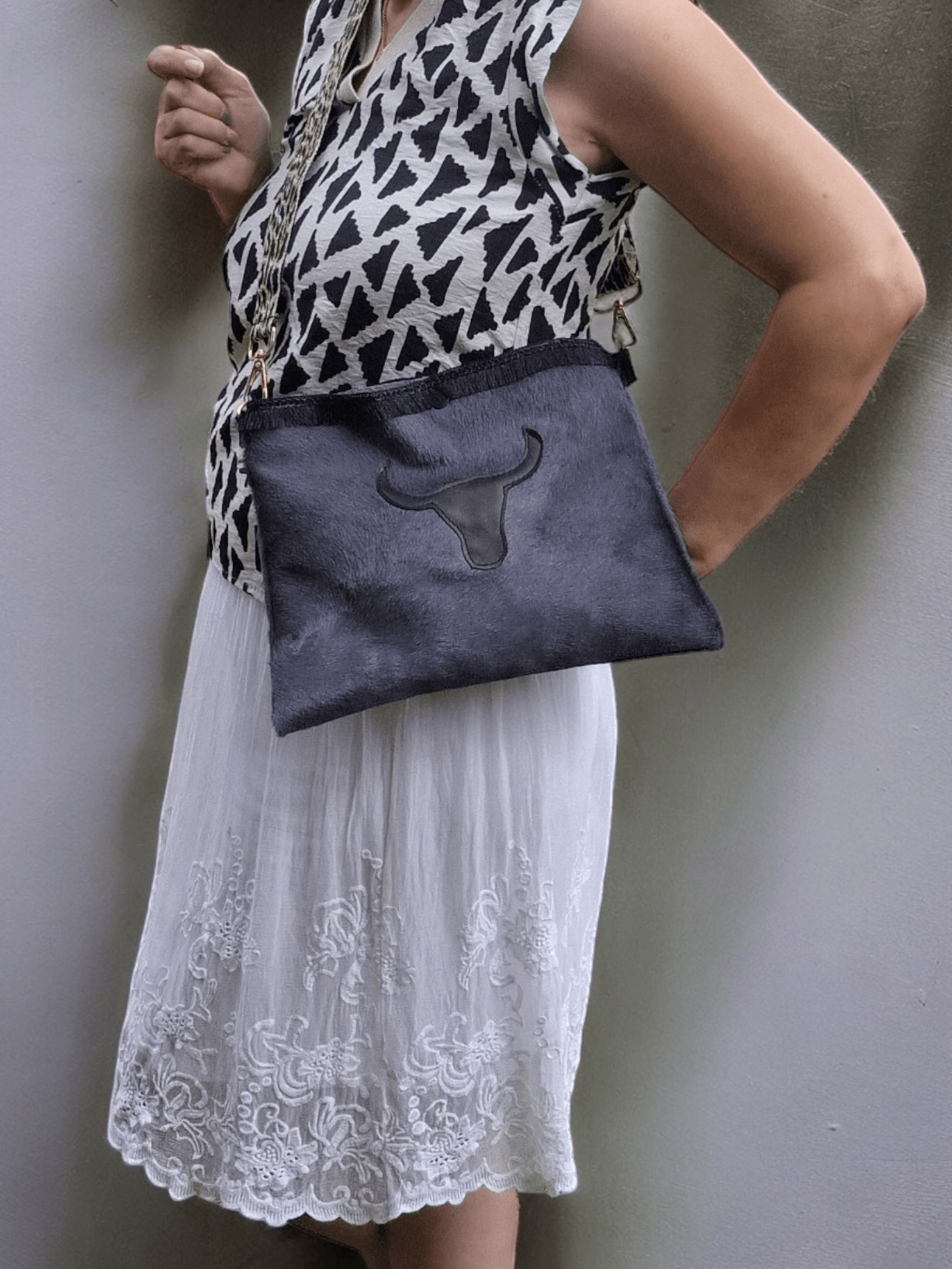 Sac GRIS Femme Toro - Vavounette&Co