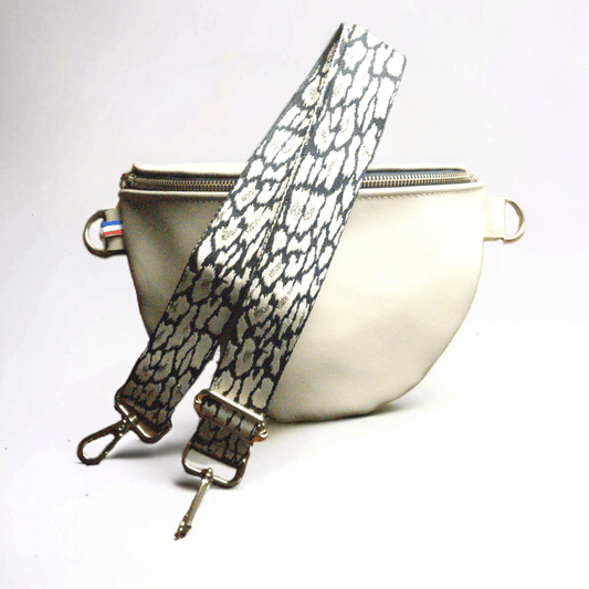 Sac banane Femme en cuir BEIGE Ava - Vavounette&Co