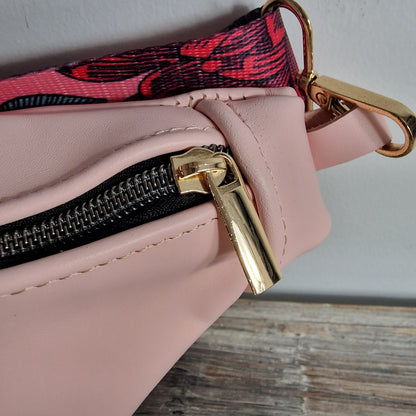 Sac banane Femme en cuir ROSE