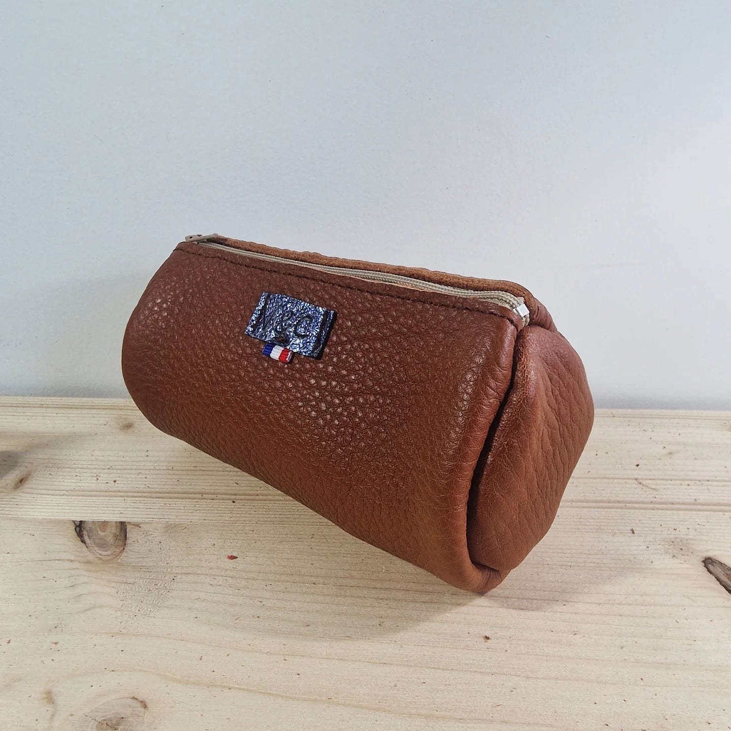 Trousse en cuir Marron Polo