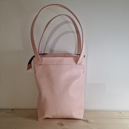 Sac Cabas Femme en cuir ROSE Zippé