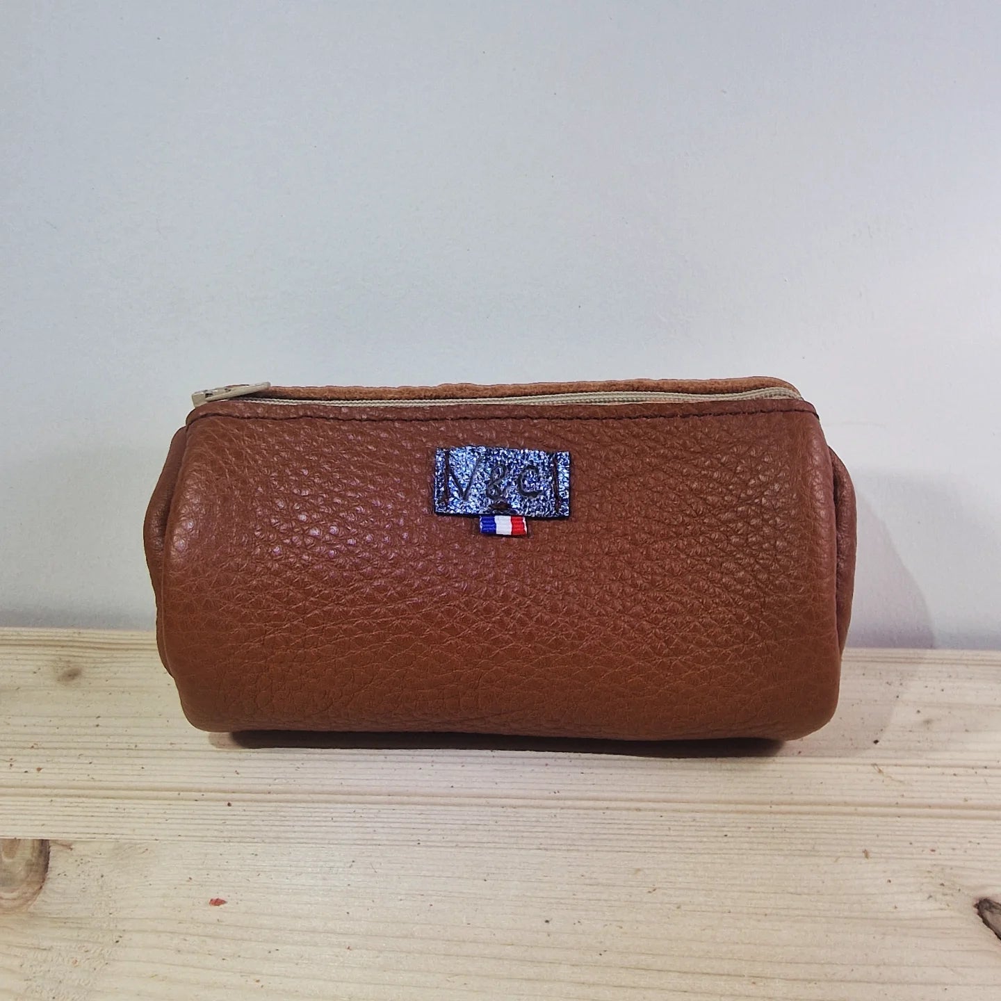 Trousse en cuir Marron Polo